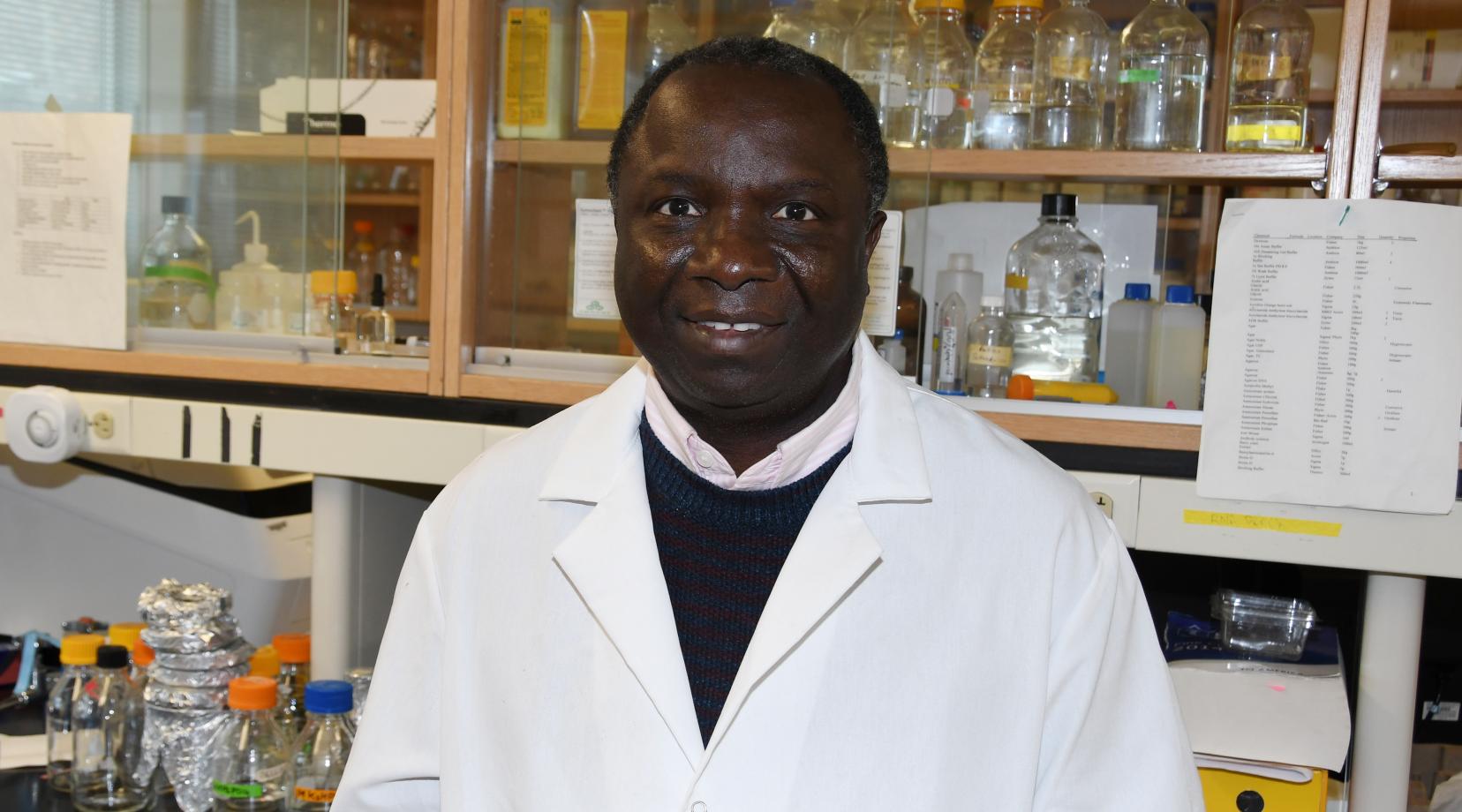 Dr. Fondong has developed a way to neutralize the Geminivirus' impact on the Cassava Plant, a major food crop in Africa, South America and Southern Asia.