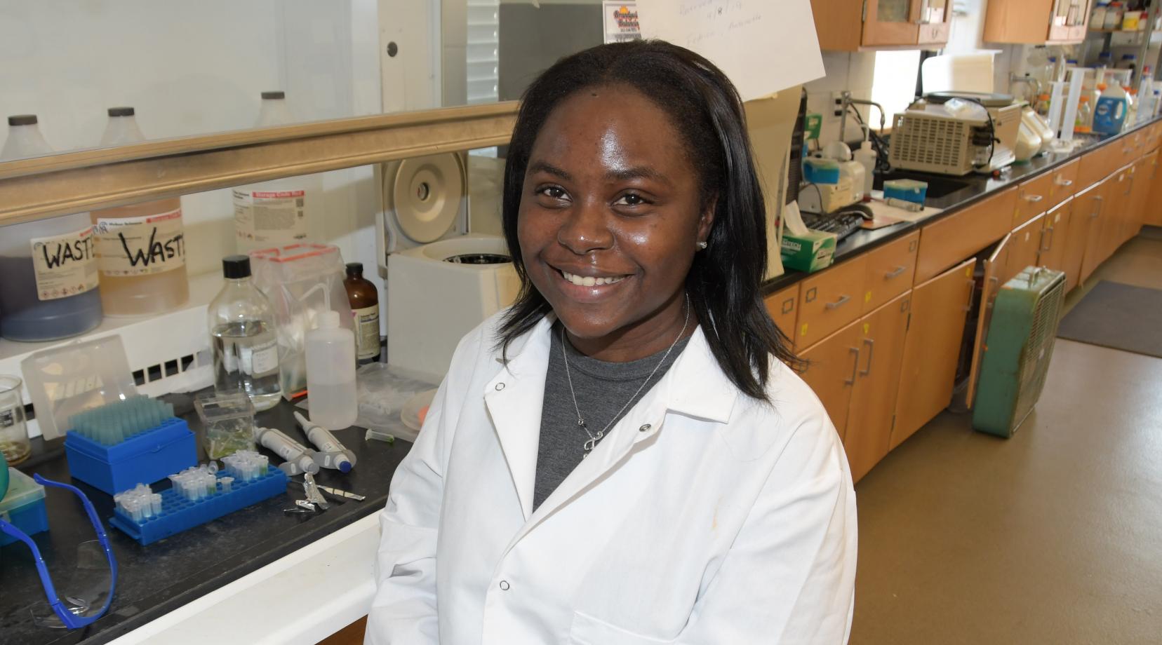 <p>Fedrica Williams was one of three first-place winners in oral and poster competitions at the 19th Research Symposium of the Association of 1890 Research Directors. The University also featured second-place and third-place winners as well.</p>