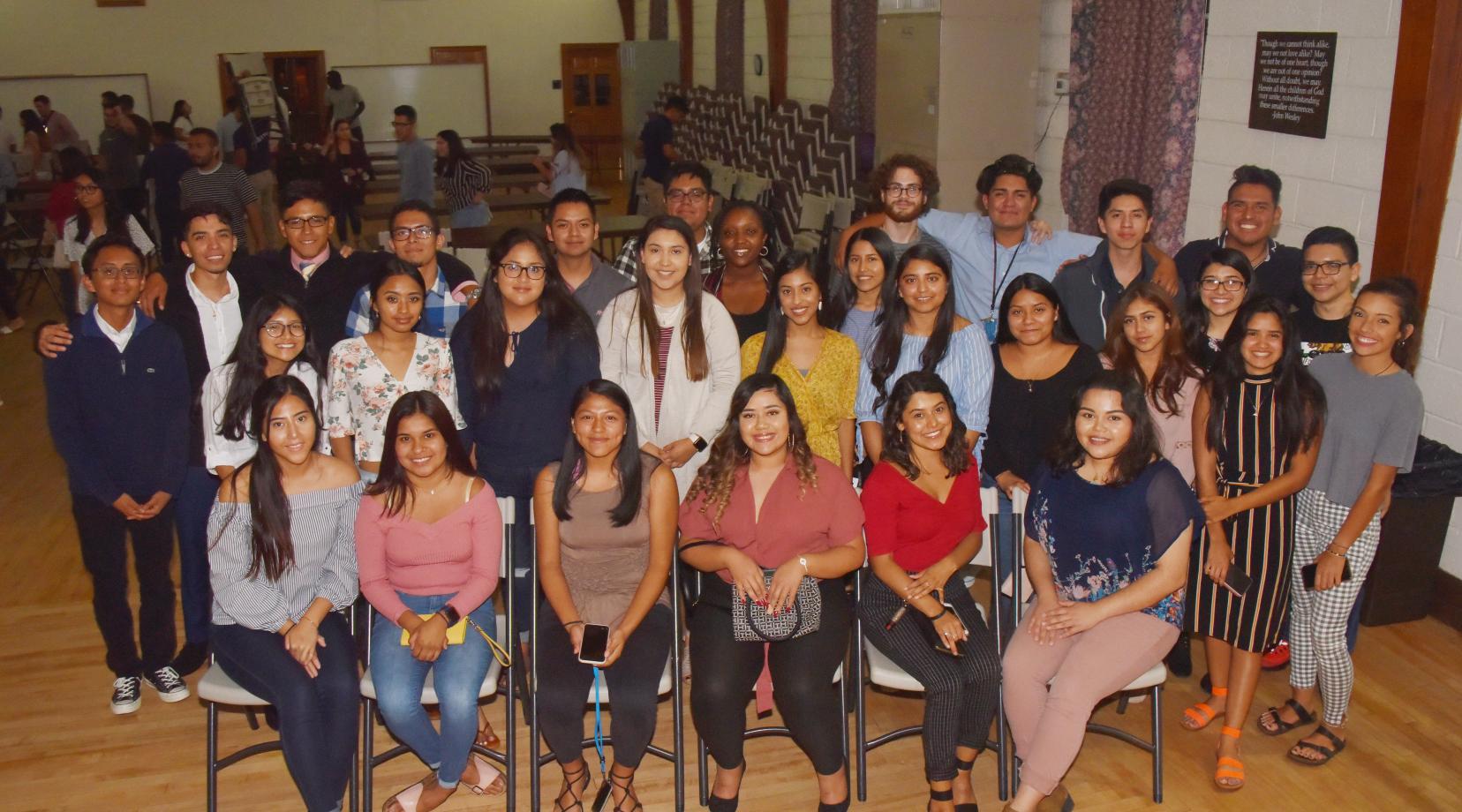 The newest class of Dreamers at Delaware State University were welcomed at an Aug. 29 reception.