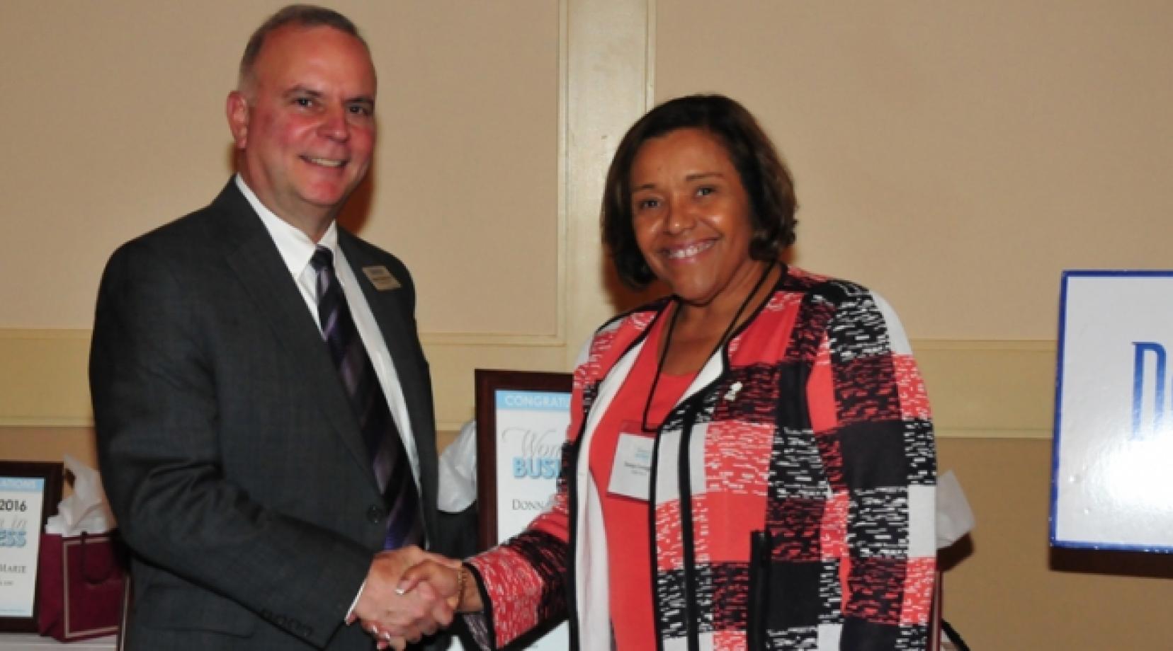 DSU College of Business Dean Donna Covington Honored