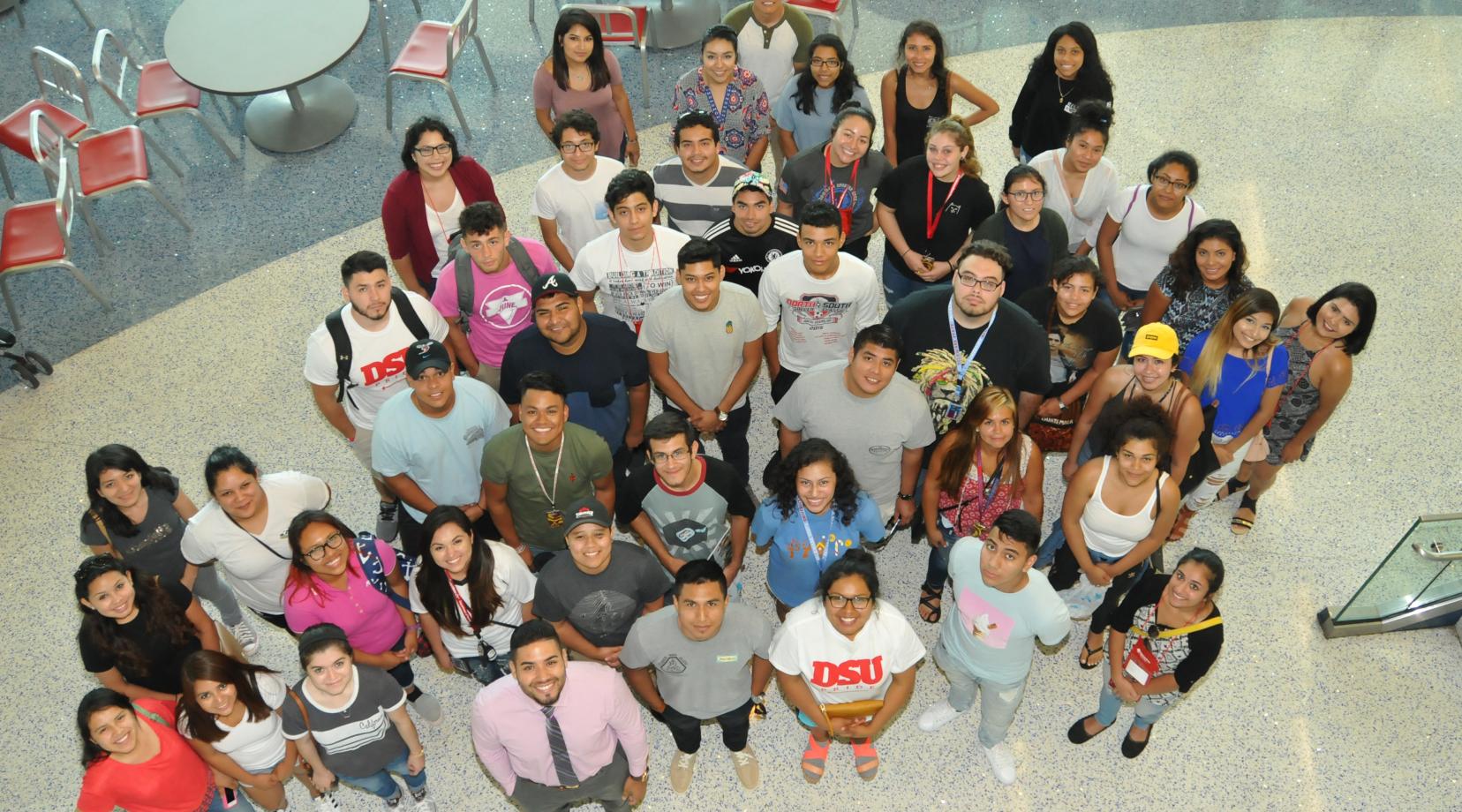 A new group of "Dreamers" -- undocumented immigrant students who have enrolled at DSU under the Opportunity Scholarship Program -- have begun their academic journey at Del State.