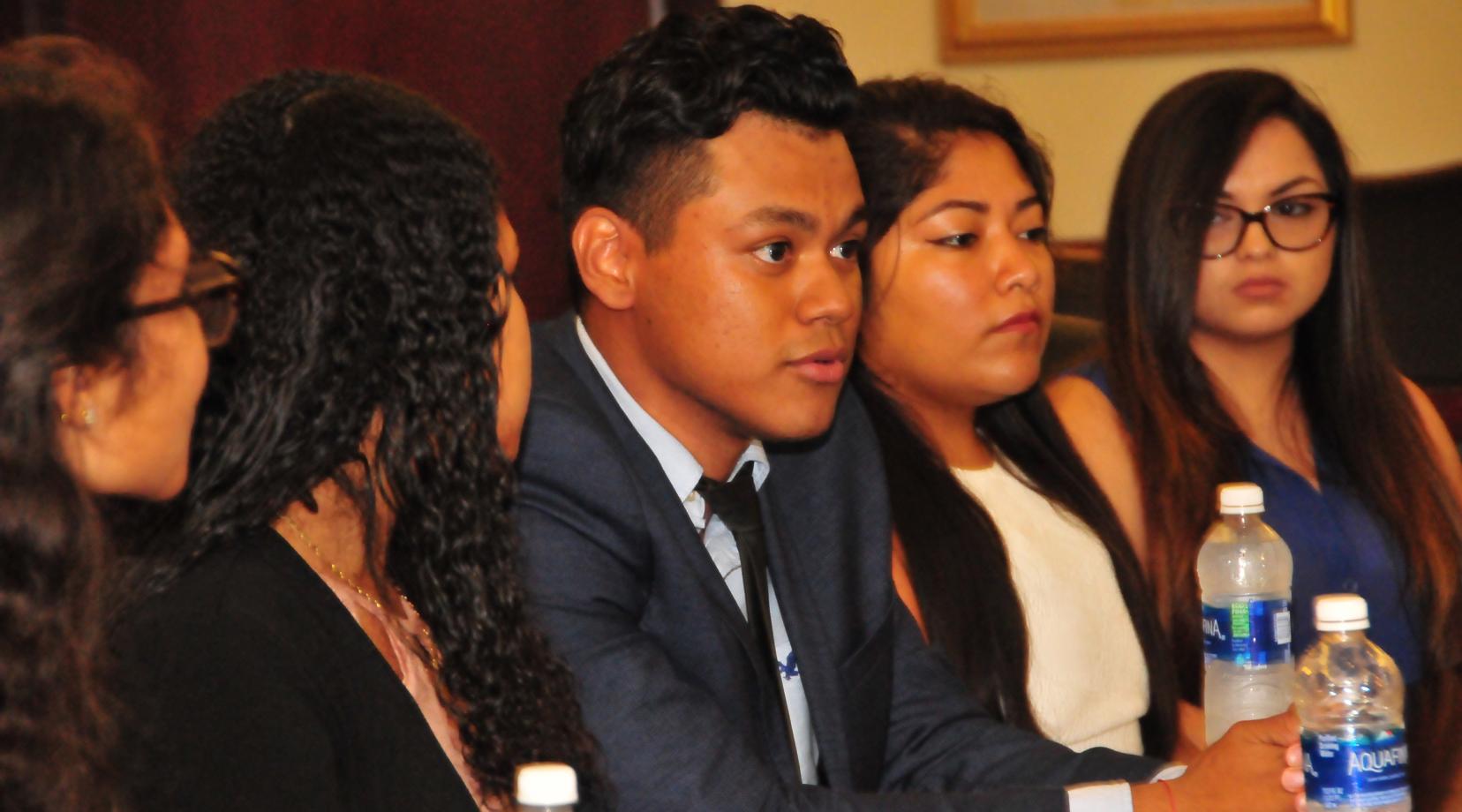 Kevin Gutierrez, a sophomore Dreamer from El Salvador, shares his feelings about being a Dreamer. He is quoted at the beginning of the below statement from Provost Tony Allen.