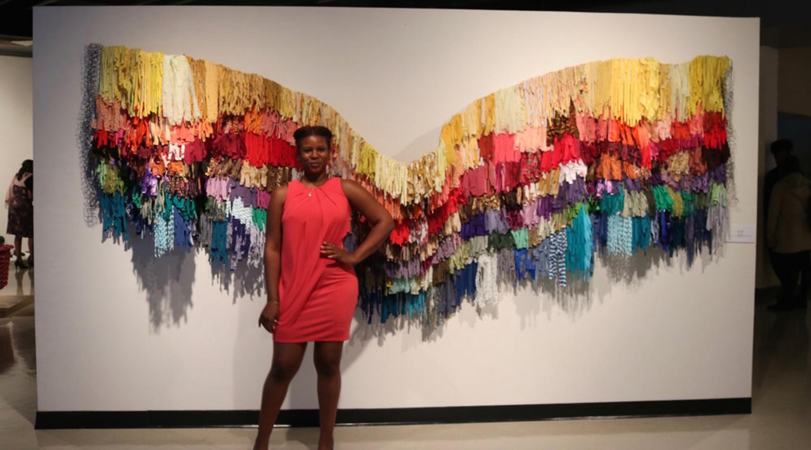 Amber Robles-Gordon will feature her exhibition "At the Altar: From the Fruit of My Love and Labor" in the DSU Arts Center/Gallery until Nov. 12. A reception for the artist will be held from 5-6:30 p.m. Thursday, Oct. 12 at the same location