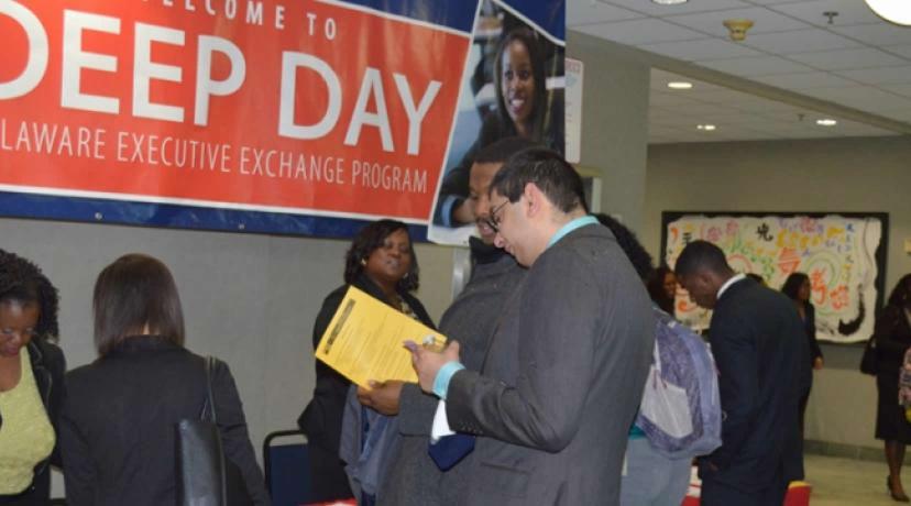 <p>DEEP Day attendees</p>