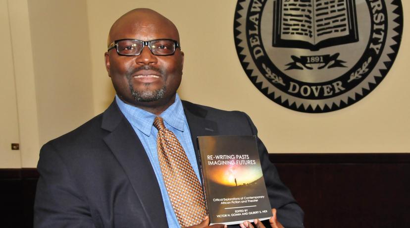 <p>Dr. Gomia is the lead editor of Re-writing Pasts, Imagining Futures: Critical Explorations of Contemporary African Fiction and Theater, which focuses on such works in their traditional forms as well as in their encounters with innovative forms and avenues of dissemination.</p>